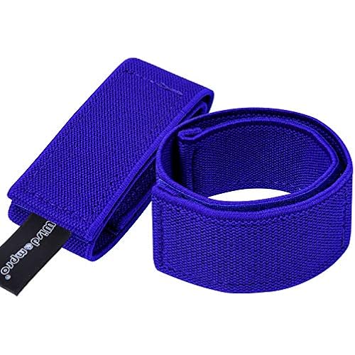 Wisdompro Cowboy Boot Straps, 2 Pcs Elastic Pant Leg Garter Blousing Bands