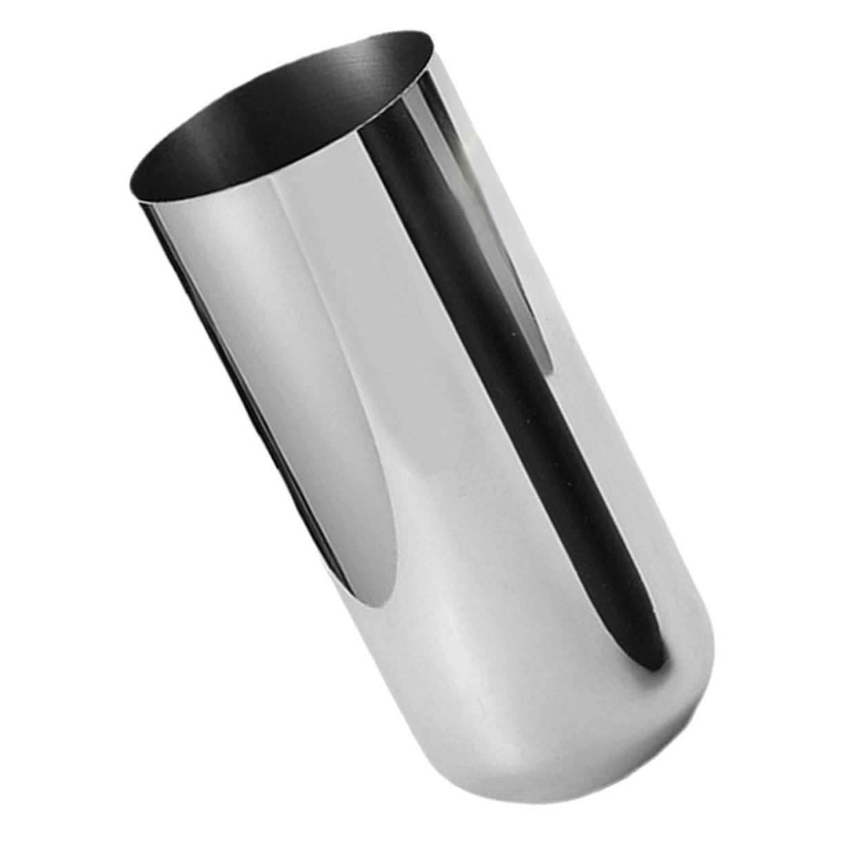 Vase à fleurs moderne en métal Zerodeko grand pot de table noir