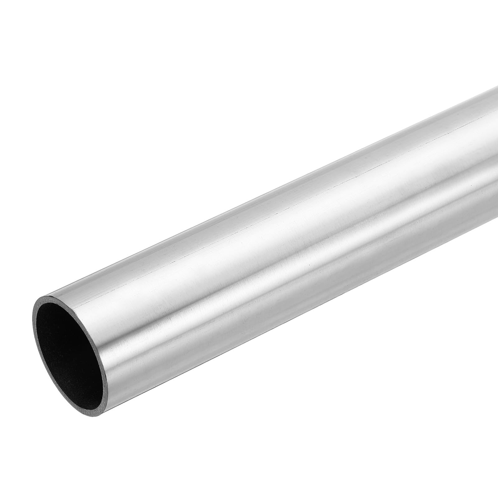 Tube inox 304 Quarkzman 32mm rond épaisseur 3mm sans soudure pour projet de métallerie DIY