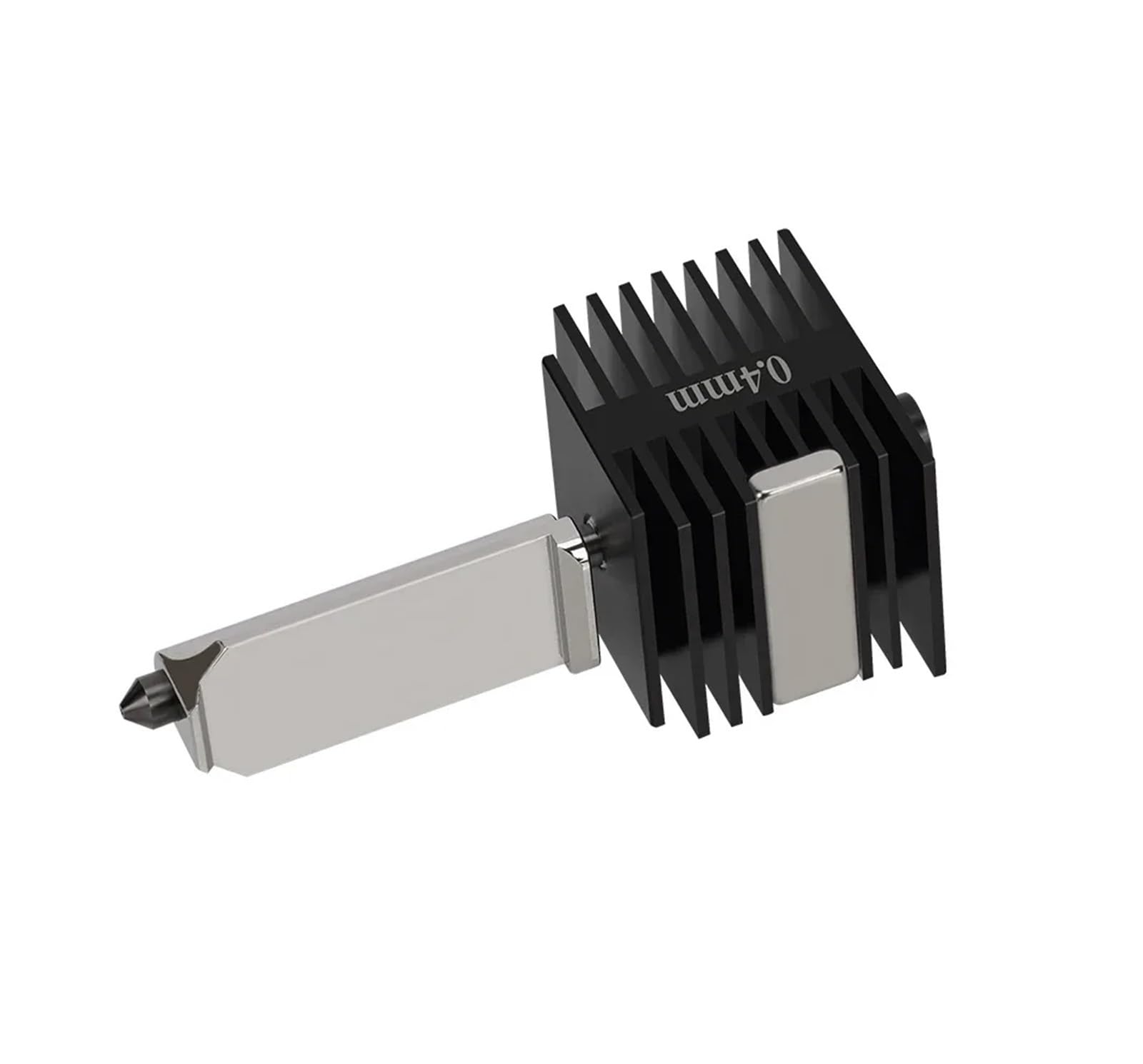 For a1 mini Hotend Kit 0,2,4,6,8mm Düse Gehärtetem stahl for A1 Düsen Montage Hot end 3D drucker(10 (PCS) Nozzle,0.4mm)