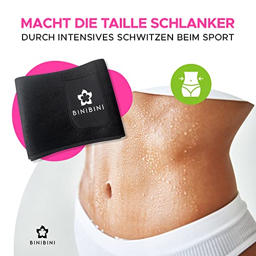 Cinturón abdominal para entrenamiento de cintura BINIBINI faja reductora mujer 3