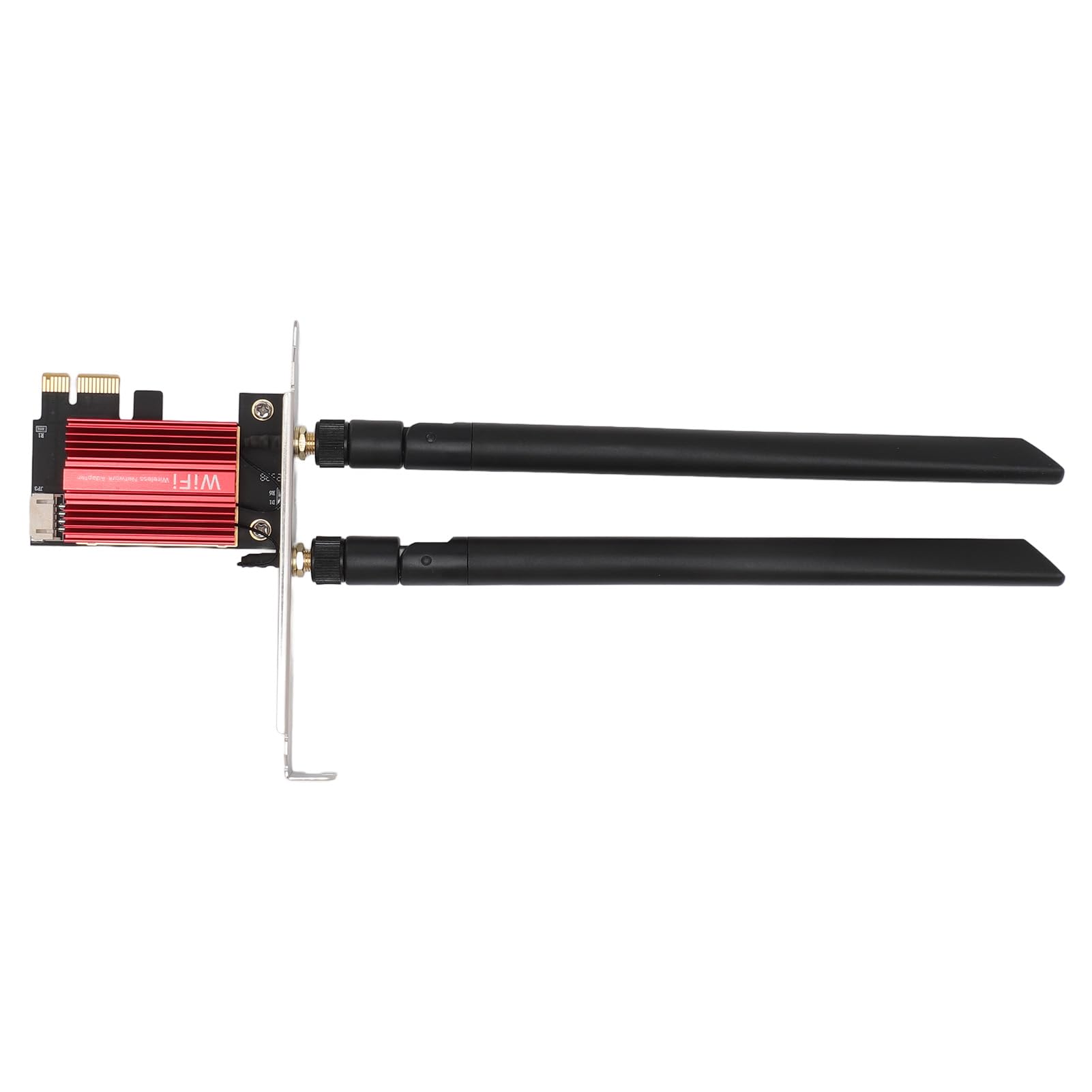 Scheda PCIe WiFi 7, Scheda WiFi PCIe per PC, Adattatore di Rete Wireless Tri Band 574Mbps 2400Mbps 5800Mbps, Scheda di Rete WPA4 BE200NGW per Giochi per PC 10 11, Streaming