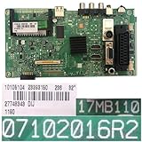 Mainboard 17MB110, 07102016R2, 10105104 23393150, Telefunken TE32287B35TXD