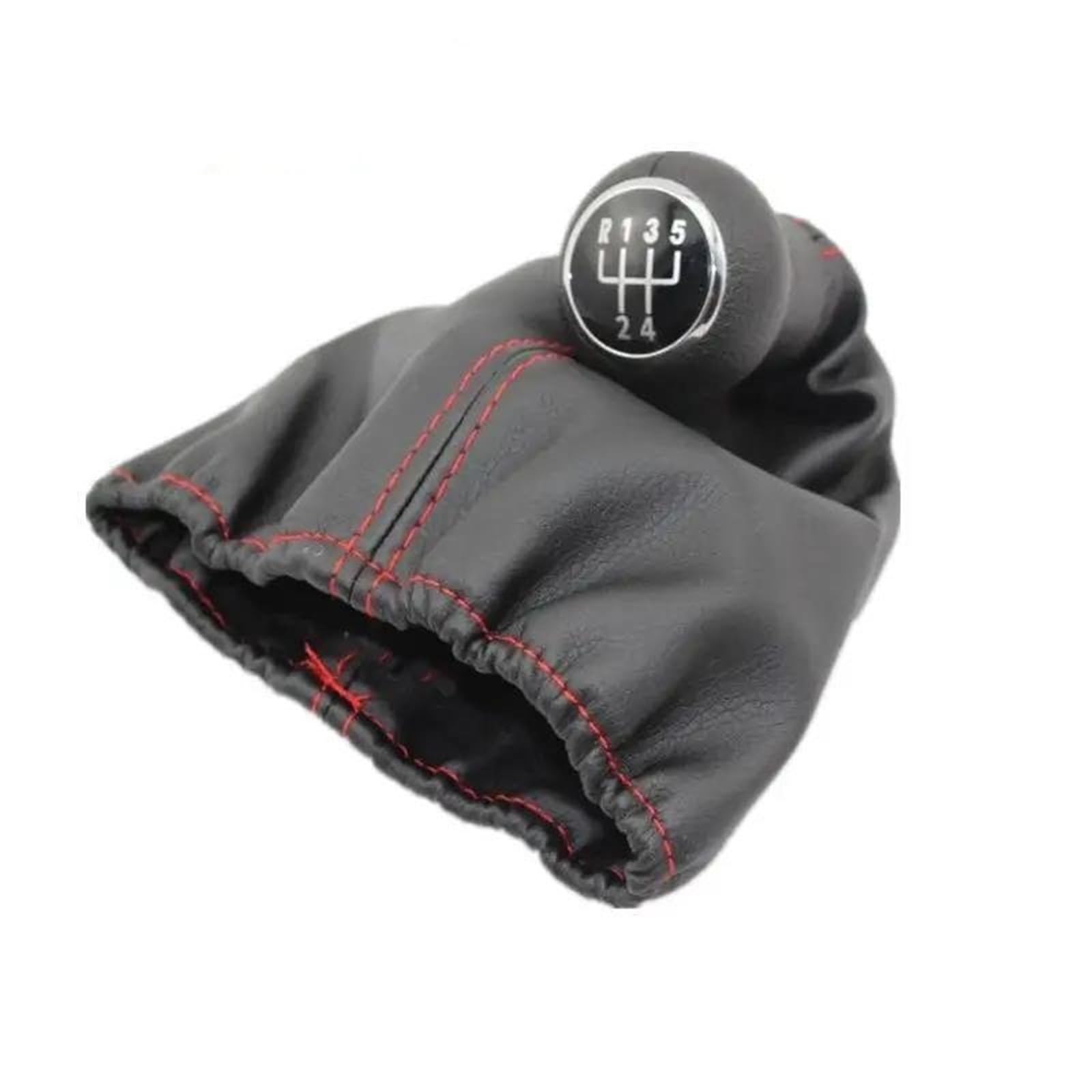 Fhuwaz B0097 Car Gear Knob For Jetta Golf 3 Mk3 Lupo Polo Caddy Vento 1992-1998 Car Hand Speed Head Gear Shift Knob Gaiter Boot Collar(B0097)