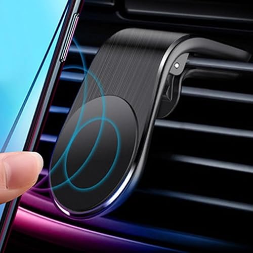 Miniatura 3 de Hemoton Soporte de teléfono para ventilación de coche, soporte magnético para teléfono celular, soporte manos libres en soporte de teléfono para