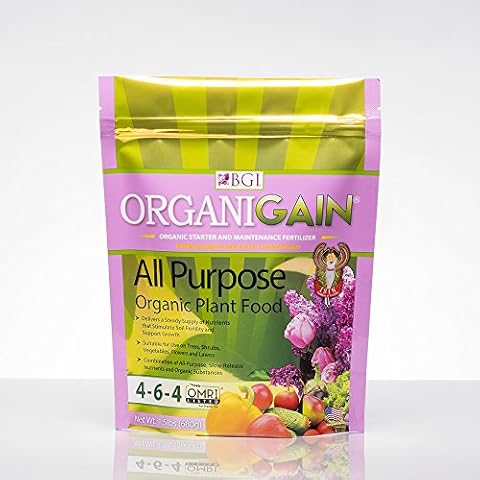 BGI ORGANIGAIN 1.5lb Bag, OMRI Certified Organic, All Purpose Plant Food Cover