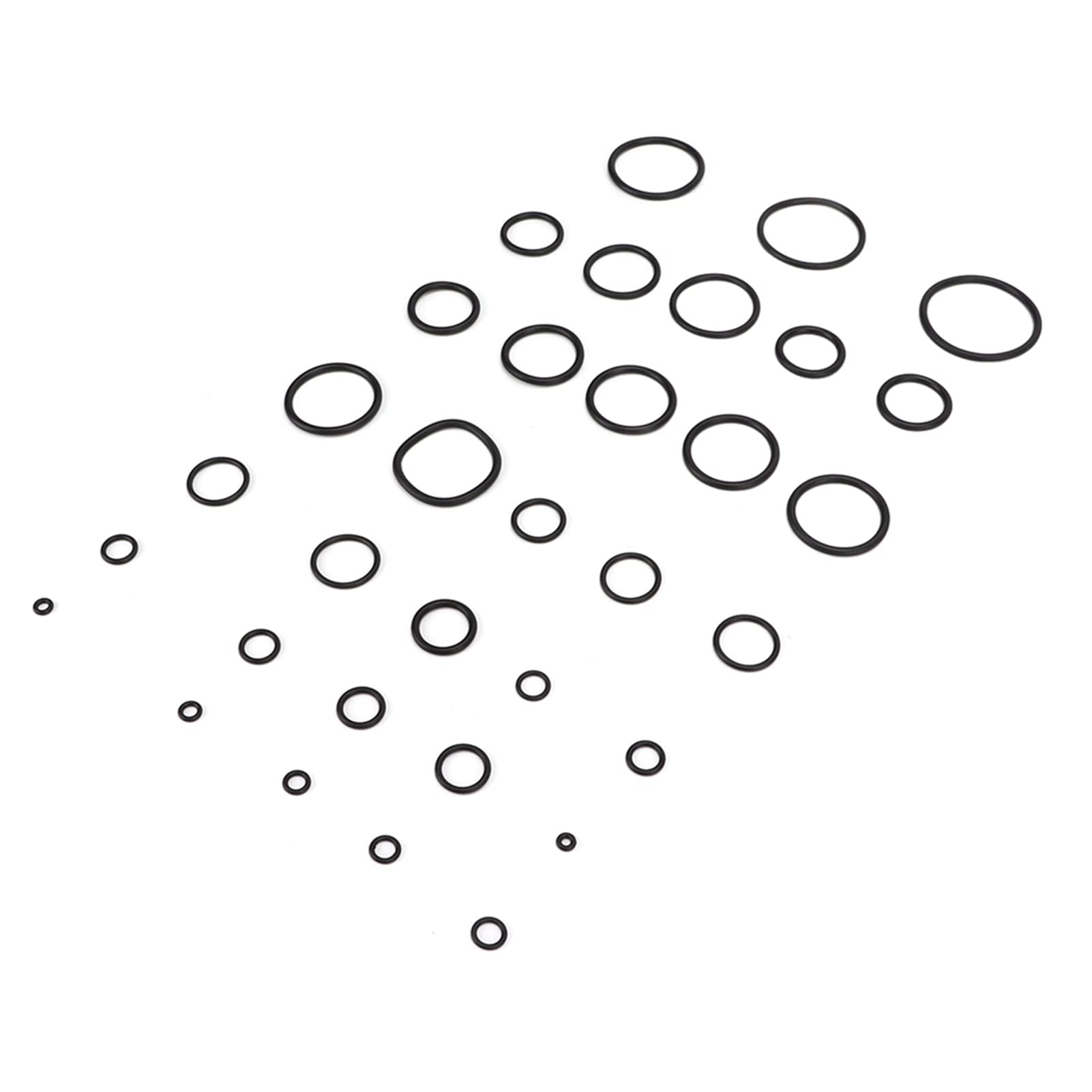 Kit guarnizioni O-ring universali 444 pezzi Assortimento O-ring in gomma di alta qualità per manutenzione idraulica pneumatica dell'escavatore Kato HD