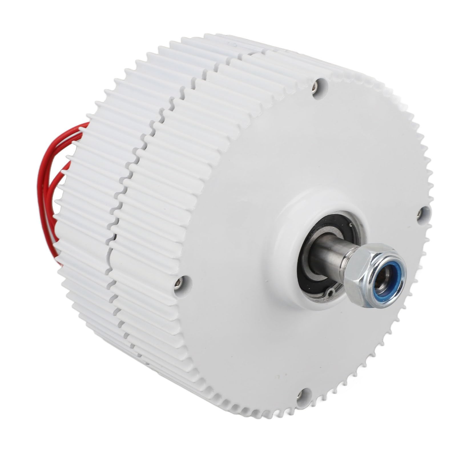 Generatore a Magneti Permanenti CA Trifase 24 V Generatore Ad Alta Efficienza per Turbine Eoliche Orizzontali Verticali Lega di Alluminio 15 X 15 X Cm (300W)