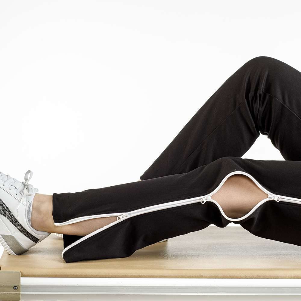 SoNa24 – Pantaloni terapeutici RehaFlex di Suprima, pantaloni da jogging + cerniera a 4 vie, abbigliamento per pazienti, pantaloni per la cura della demenza, abbigliamento per la cura (XXL)