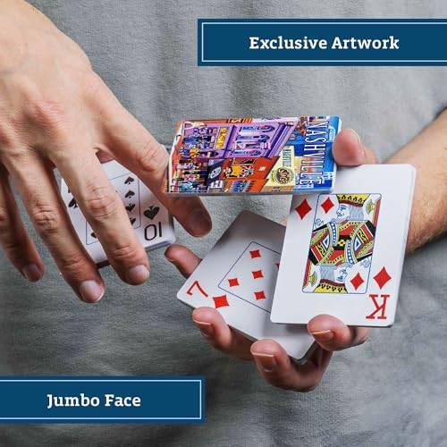Boardwalk Puzzles Premium Featherlight Unique Playing Cards, Fun Themed Deck for Home and Travel | Nashville Music City - Image 3