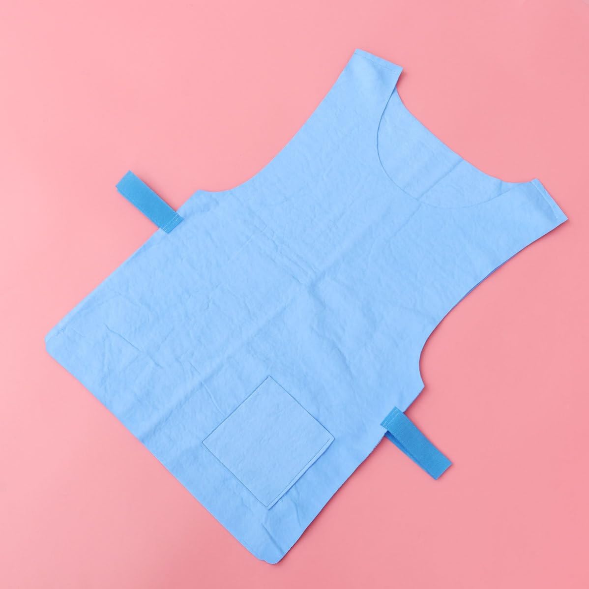 Blue Pva Ice Cooling Vest for Outdoor Summer Use, Waterproof Pullover Style Sunstroke Prevention Clothing, Lightweight Cooling Vest for Cycling and Hot Weather