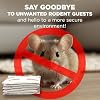 Nature-Cide Rat & Mouse Pouches - Plant-Based Formula for Indoor & Enclosed Spaces - Fresh Mint Aroma, 45-60 Day Use - 25 sq ft Coverage per Pouch (Pack of 48)
