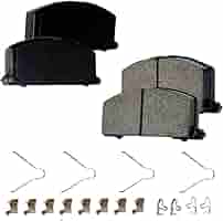 Amazon.com: Neerttily 4pcs Disc Brake Pad Kit Set Front Rear Side  