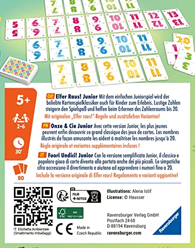 Spielansicht von Elfer Raus! Junior_1