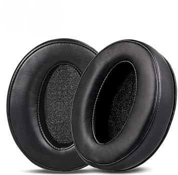 Street27® Ear Pads Cushions Compatible with Sennheiser HD 4.50BT, HD 4.50, HD 4.50BTNC, HD 4.50SE, HD 4.40BT, HD 4.30G, HD 4.20S, HD 458BT, HD 450, HD 450BT, HD 400S, HD 350BT Headphones - Black