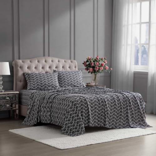 Betsey Johnson - Full Size Sheet Set with Pillowcases, Deep Pockets