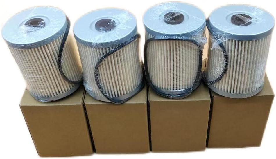 Kel'thuzad (4PCS) WF10631 Fuel Filter Water Separator Compatible with Kubota Excavator Tractor Loader SVL95-2S SVL75-2 SVL65-2 SSV65PC SSV75PC R06700 R06900 KX040-4