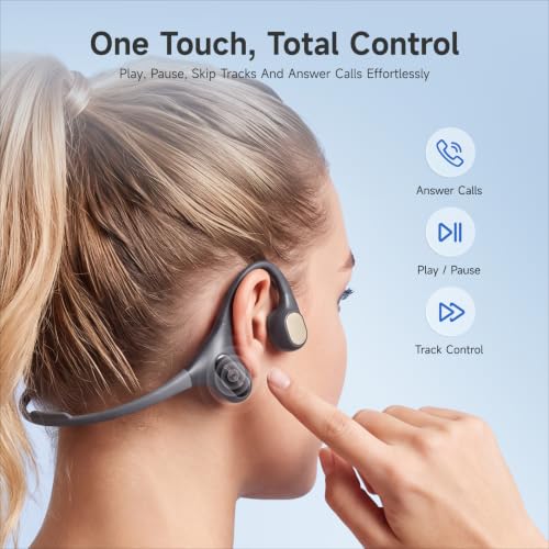 Dreame Aqua Plus Bone Conduction Headphones, Open-Ear Headphones, IP68, 32GB Storage - image 8