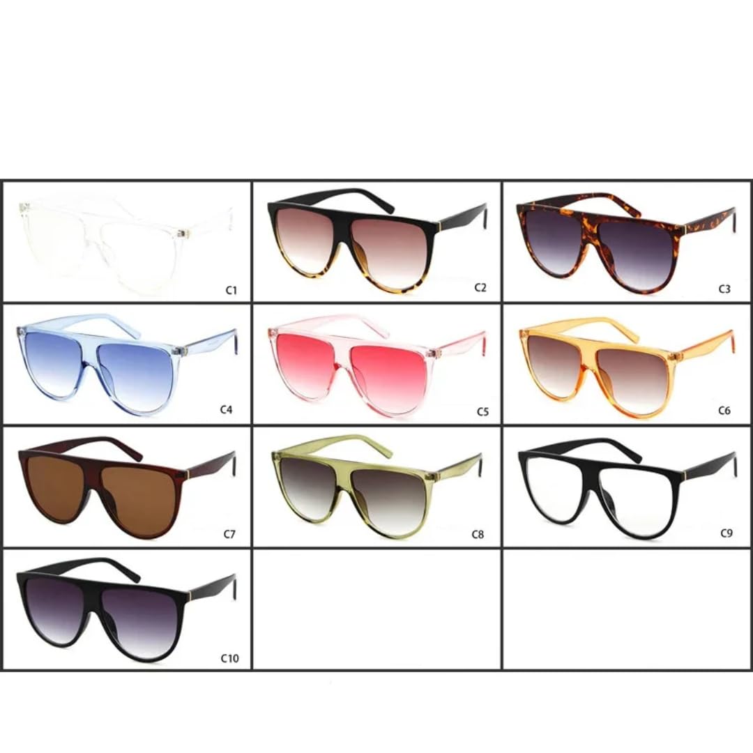 Gafas de sol con protección UV400, ojo de gato negro de gran tamaño, para mujeres y hombres, deportes al aire libre y conducción