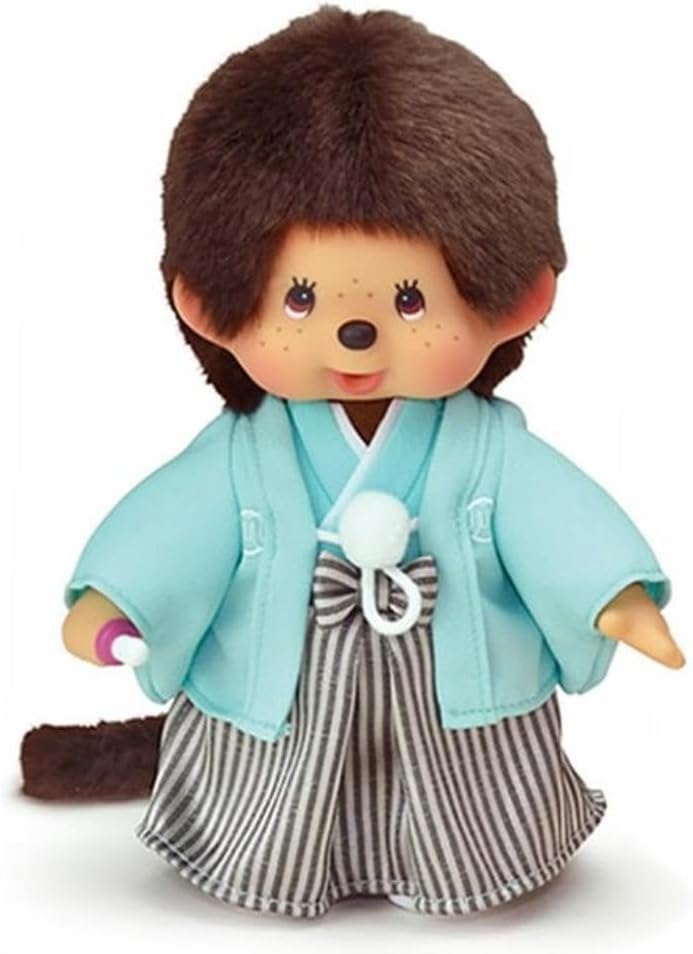 Sekiguchi 204991 Hakama Monchhichi with Crest Hakama Monchhichi 204991 H 20 x W 15 D 6 cm