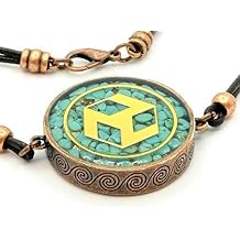 Reiki Antahkarana Orgone Pendant with Turquoise