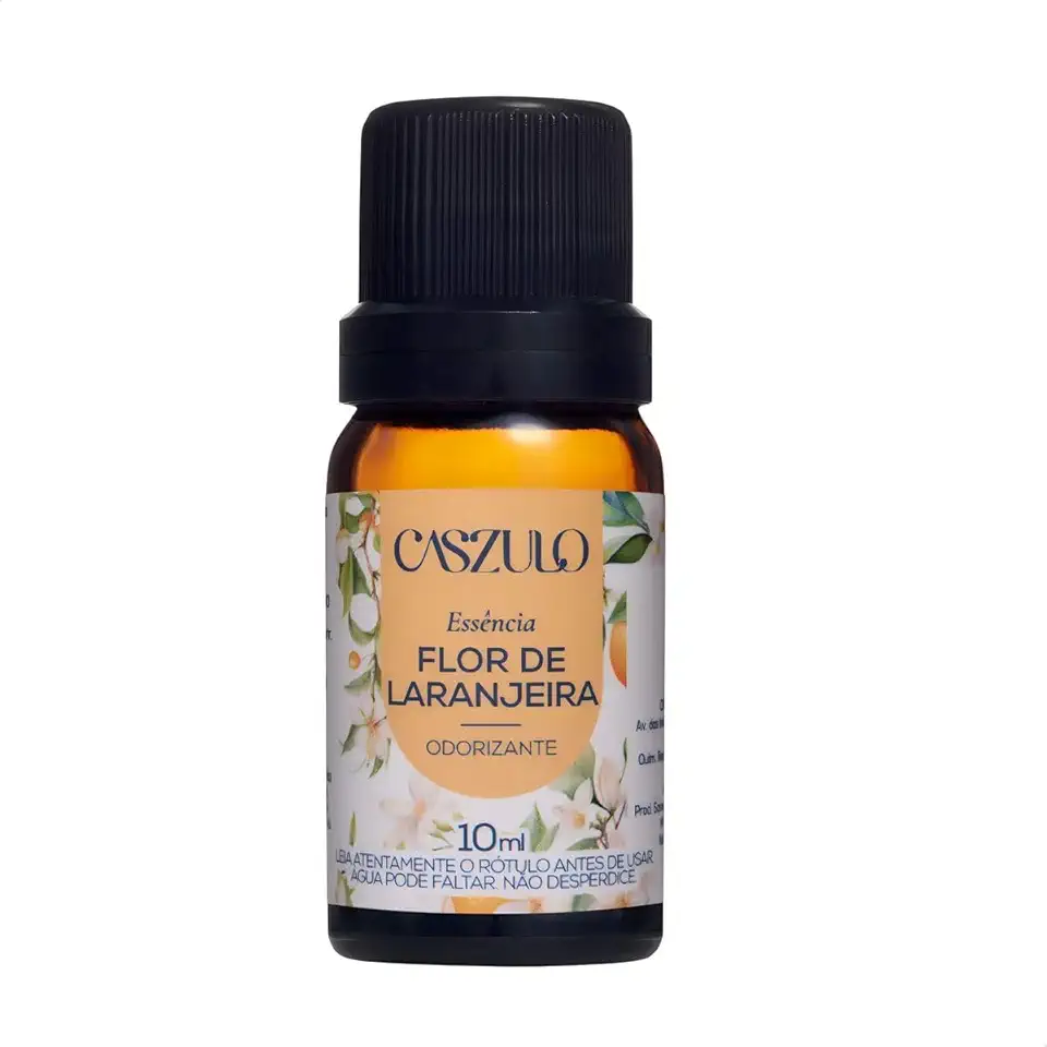 Caszulo Essência Flor de Laranjeira, Odorizante de Ambiente, Líquido, 10ml
