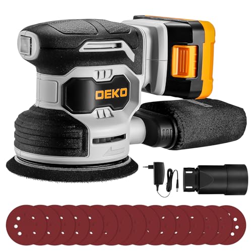 DEKOPRO Ponceuse Electrique Sans Fil: Ponceuse Orbitale 20V -...