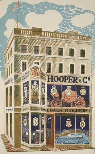 Peinture sur toile Eric Ravilious pour illuminer une chambre sombre 60x90