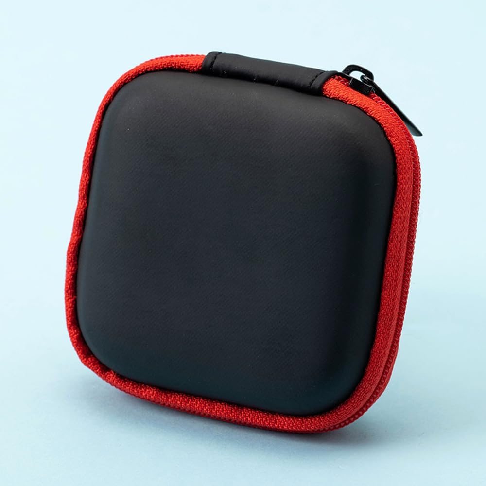 Multifunctional Earbud Organizer, Storage Bag, Mini Key Data Cable Storage Case, Portable Wired Headset Storage Bag