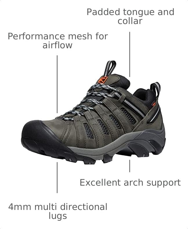 Image of KEEN Men's Voyageur Low Height Breathable Hiking Shoes