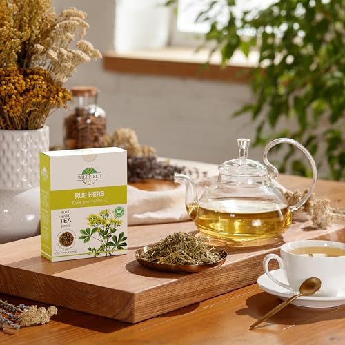 Image of 1.8 oz. Ruda Rue Herb Dried Rue Tea (Ruta Graveolens) - 50g Herbal Tea Rueda Seca Ruda Seca