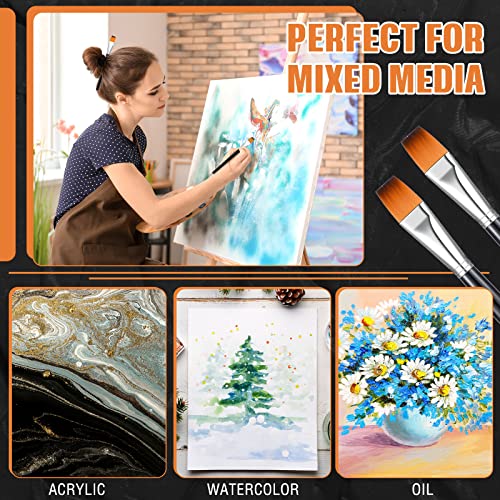 Petits pinceaux de peinture pour enfants et adultes lors des ateliers créatifs - 7