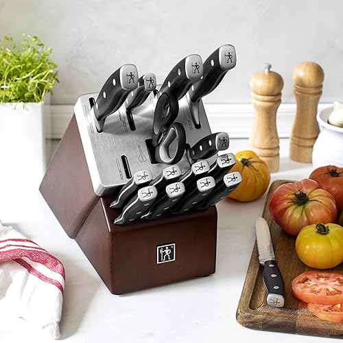 HENCKELS-Forged-Accent-Knife-Block-Set-16-Walnut HENCKELS Forged Accent Knife Block Set 16 Walnut
