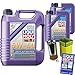 Produktbild Filter Set Inspektionspaket 7 Liter Liqui Moly Motoröl Leichtlauf High Tech 5W-40 MANN-FILTER Ölfilter