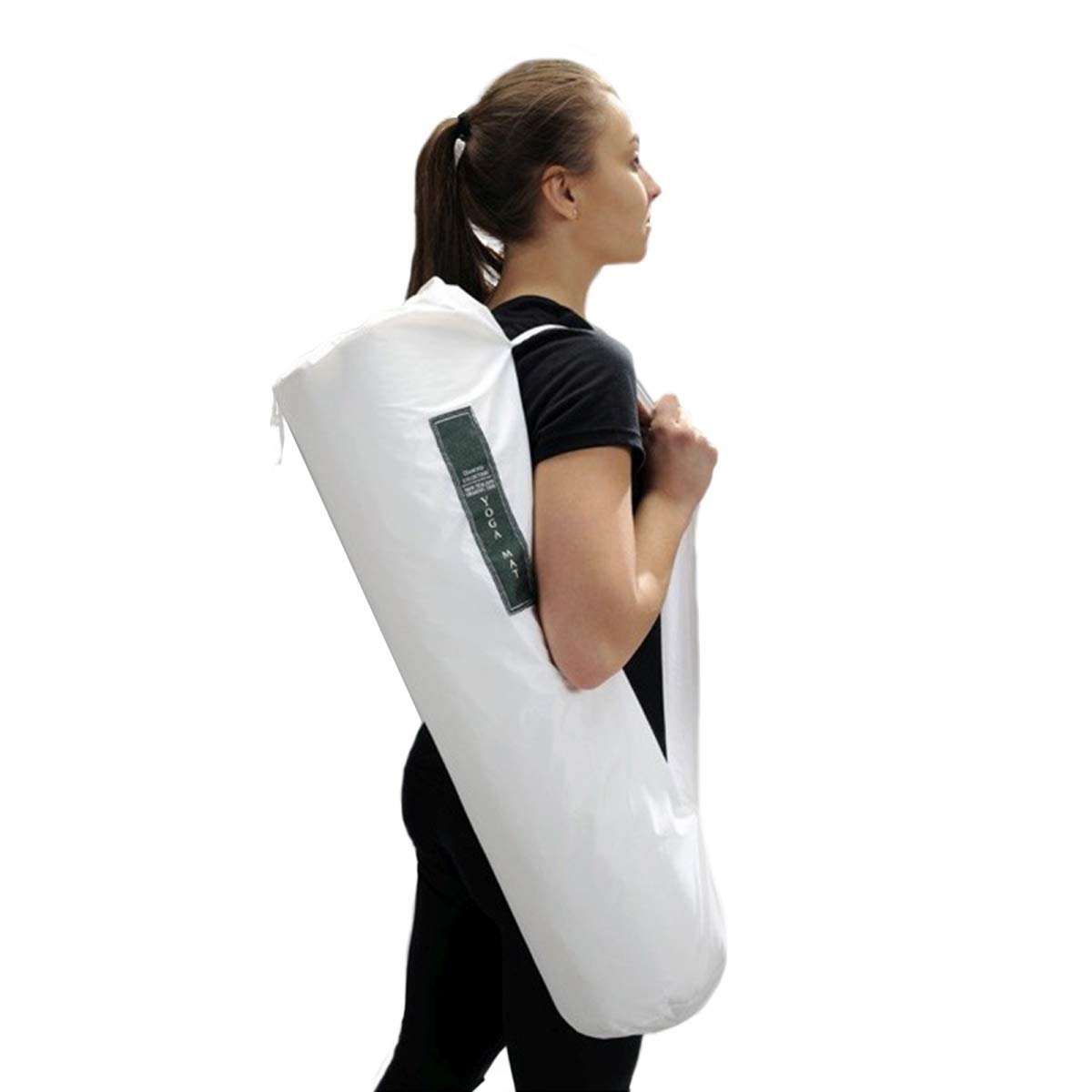 Hollert Esterilla de yoga Organic Prestige Esterilla Entrenamiento 70 x 200 cm, color blanco