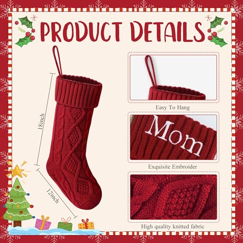 Personalized-Christmas-Stockings-with-Name-Embroidered-Knitted-Christmas-Stockings-18-Large-Xmas-Stocking-Custom-Christmas-Stocking-for-Family-Kids Personalized Christmas Stockings with Name Embroidered Knitted Christmas Stockings 18 Large Xmas Stocking Custom Christmas Stocking for Family Kids