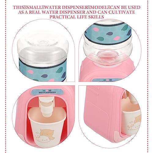 EXCEART Mini Dispensador De Água Fonte De Água De Plástico Máquina De Água De Brinquedo Para Criança