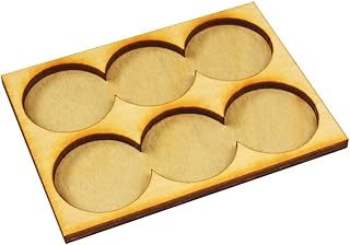 LITKO 3x2 Formation Tray for 25mm Circle Bases Compatible with Dux Bellorum