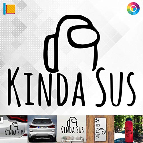 Decus Shop Among Us Kinda Sus 3242 // Sticker Aufkleber vers. Größe Farbe
