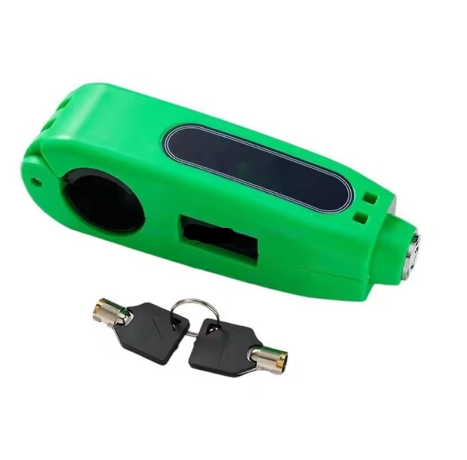 Motorcycle Handlebar Lock Motorcycles Locks Anti Theft Handlebar Lock Motorbike Lock Security(Green)