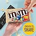 M&M'S Almond Chocolate Candy, Share Size 2.83 oz Bags, Pack of 18, Bulk Chocolate Candy Individually Wrapped