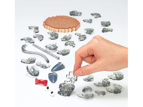 Beverly 3D Crystal Puzzle Studio Ghibli Black 36 Pieces 3D Jp Clear Puzzle For Adults And Children #TOP3