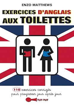Pocket Book Exercices d'anglais aux toilettes [French] Book