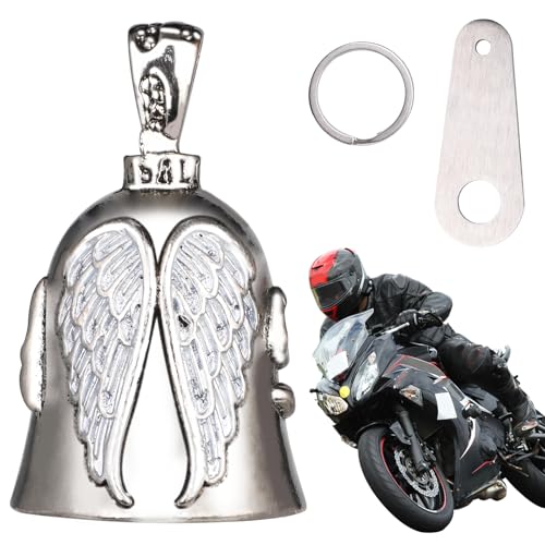 Guardian Bell,GeeRic Bell Motorrad Glöckchen,Motorradglocke, Schutzglocke Reitglocke,Glücksbringer