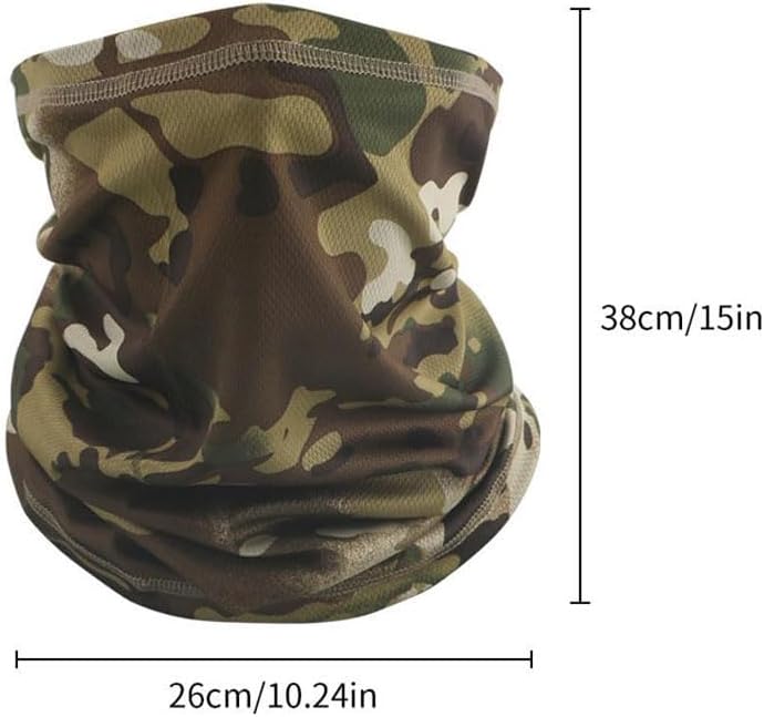 Outdoor Sports Shooting Hiking Fishing Tactical Camouflage Fisherman Boonie Hat Neckerchief Set