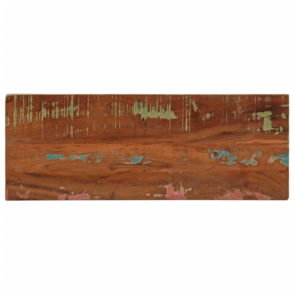 Dessus de Table 70x40x3,8 cm rectangulaire Bois Massif récupéré,Plateaux de Table,9.7kg-371111