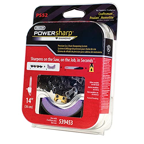Oregon PS52 PowerSharp 14-Inch Chainsaw Chain for Craftsman, Echo, Homelite, Poulan by Oregon - Used condition - CA$16.10