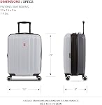SwissGear unisexe 8028 Sac à bagages extensible côté dur Sinner - Valise