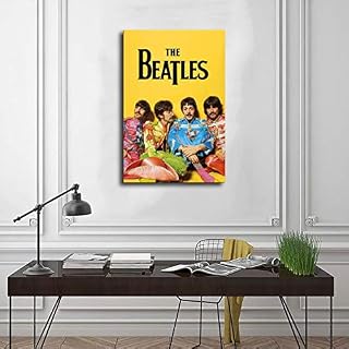 Poster sur toile The Beatles 9 légendaire Rock Band Décoration de chambre à coucher, de sport, de bureau, de salle de… - Les Beatles, Paul McCartney, John Lennon, RIngo Starr, George Harrison Poster sur toile The Beatles 9 légendaire Rock Band Décoration de chambre à coucher, de sport, de bureau, de salle de… – Image 3