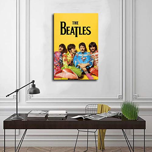 Poster sur toile The Beatles 9 légendaire Rock Band Décoration de chambre à coucher, de sport, de bureau, de salle de… - Les Beatles, Paul McCartney, John Lennon, RIngo Starr, George Harrison Poster sur toile The Beatles 9 légendaire Rock Band Décoration de chambre à coucher, de sport, de bureau, de salle de… – Image 4